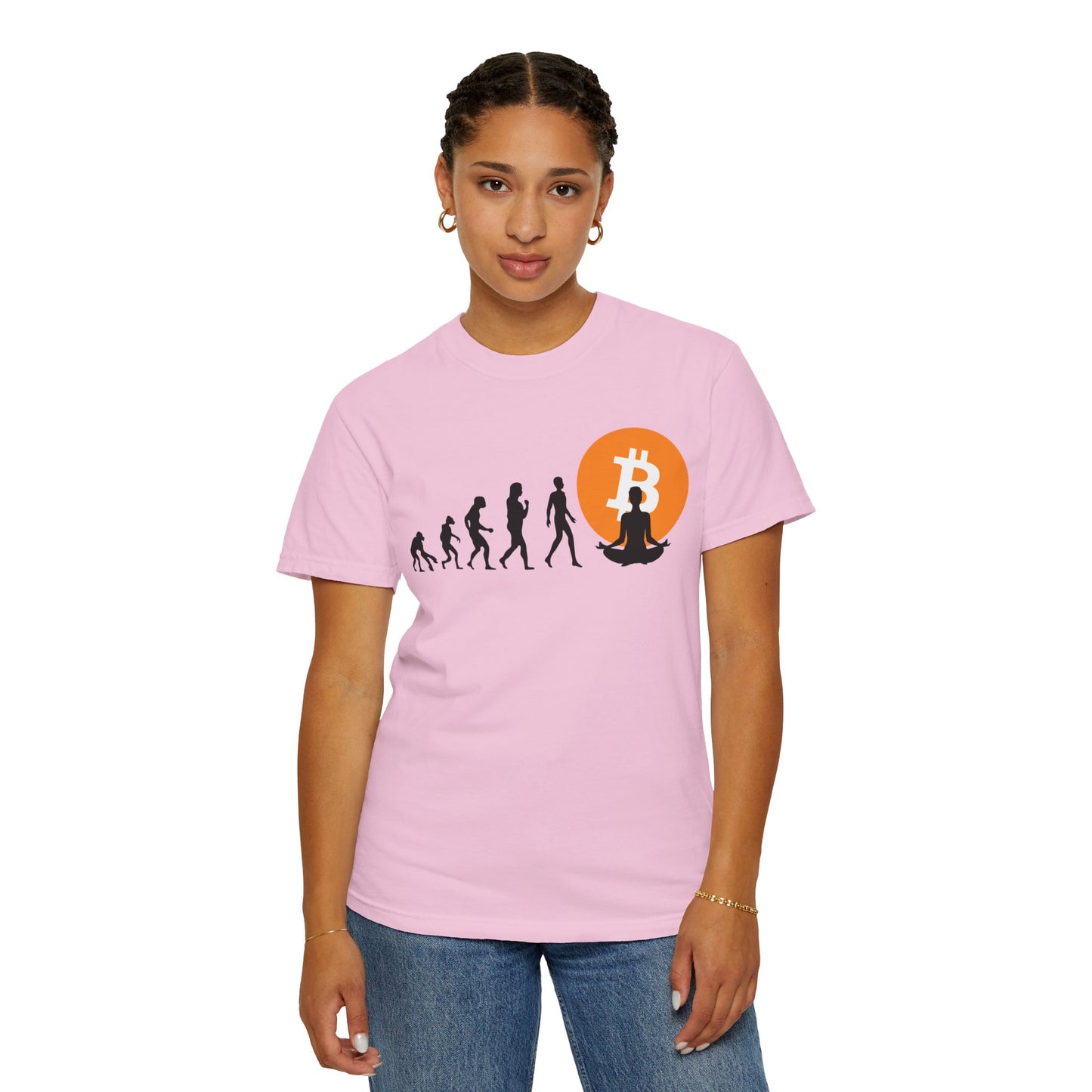 Bitcoin EvolutionBitcoin Evolution 
Unleash the true potential of the "Comfort Colors 1717" garment-dyed t-shirt by Comfort Colors. Crafted with 100% ring-spun US cotton, this tee delivers unmatched T-ShirtPrintifyBlock Style Co