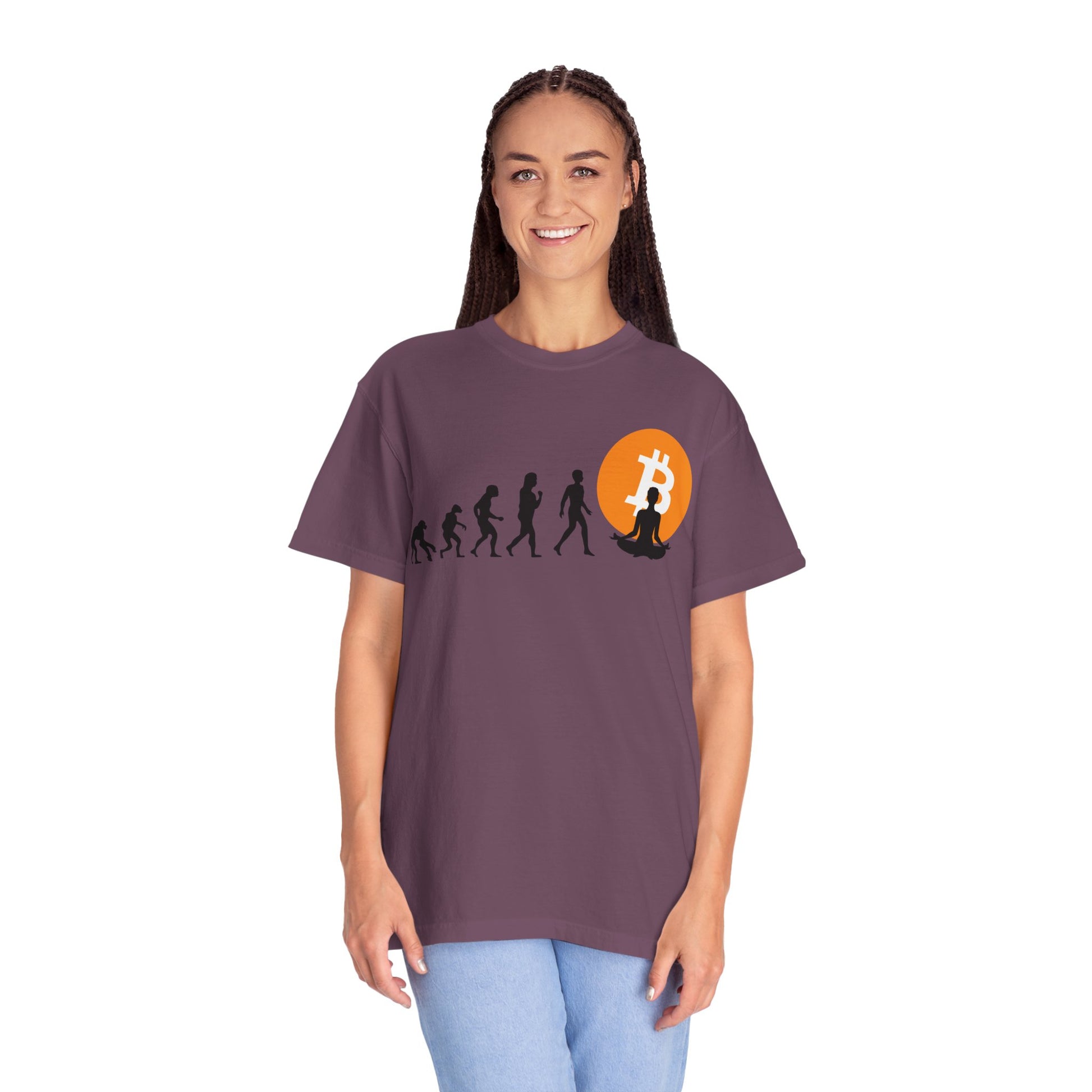 Bitcoin EvolutionBitcoin Evolution 
Unleash the true potential of the "Comfort Colors 1717" garment-dyed t-shirt by Comfort Colors. Crafted with 100% ring-spun US cotton, this tee delivers unmatched T-ShirtPrintifyBlock Style Co