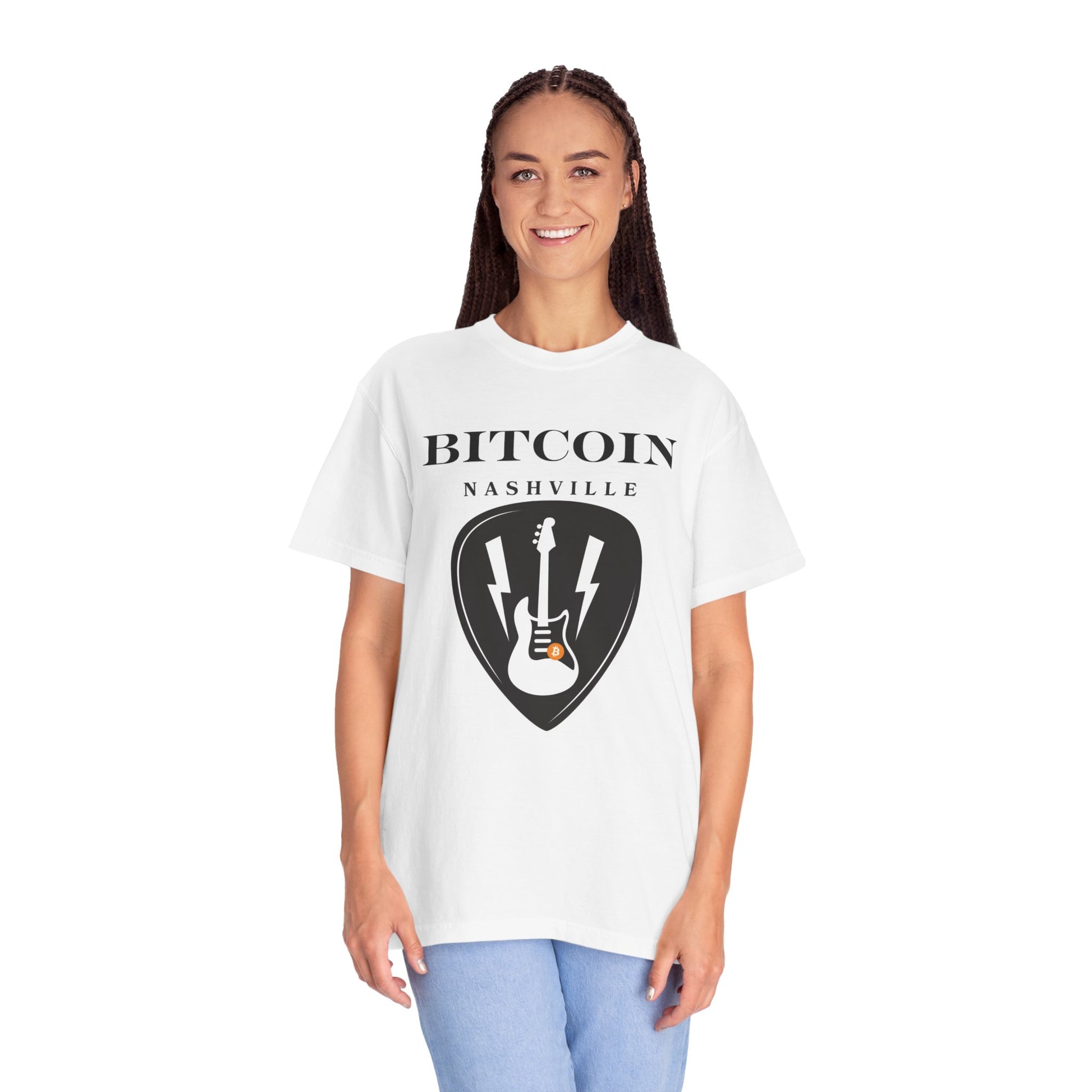 Bitcoin Nashville Guitar 2024Bitcoin Nashville Guitar 2024Comfort Colors introduces the “Comfort Colors 1717” garment-dyed t-shirt; a fully customizable tee made 100% with ring-spun cotton. The soft-washed, garment-dyed fabT-ShirtPrintifyBlock Style Co