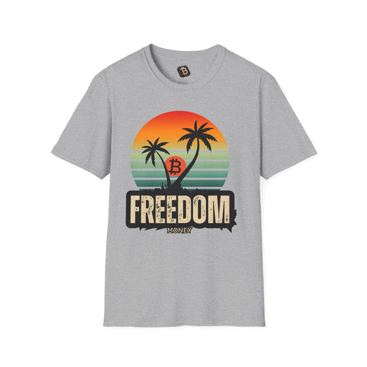 Camisa Bitcoin Freedom Money Unisex