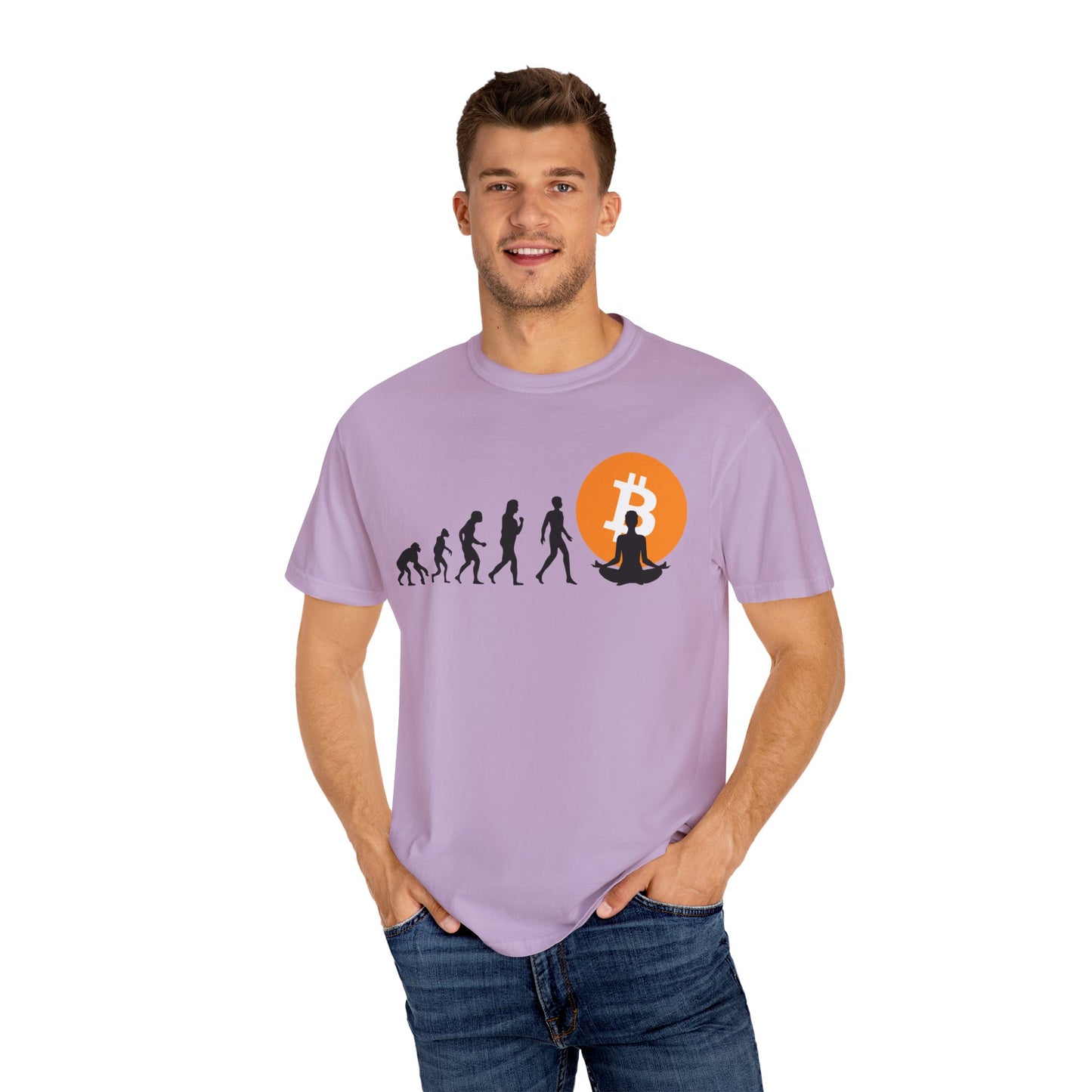 Bitcoin EvolutionBitcoin Evolution 
Unleash the true potential of the "Comfort Colors 1717" garment-dyed t-shirt by Comfort Colors. Crafted with 100% ring-spun US cotton, this tee delivers unmatched T-ShirtPrintifyBlock Style Co