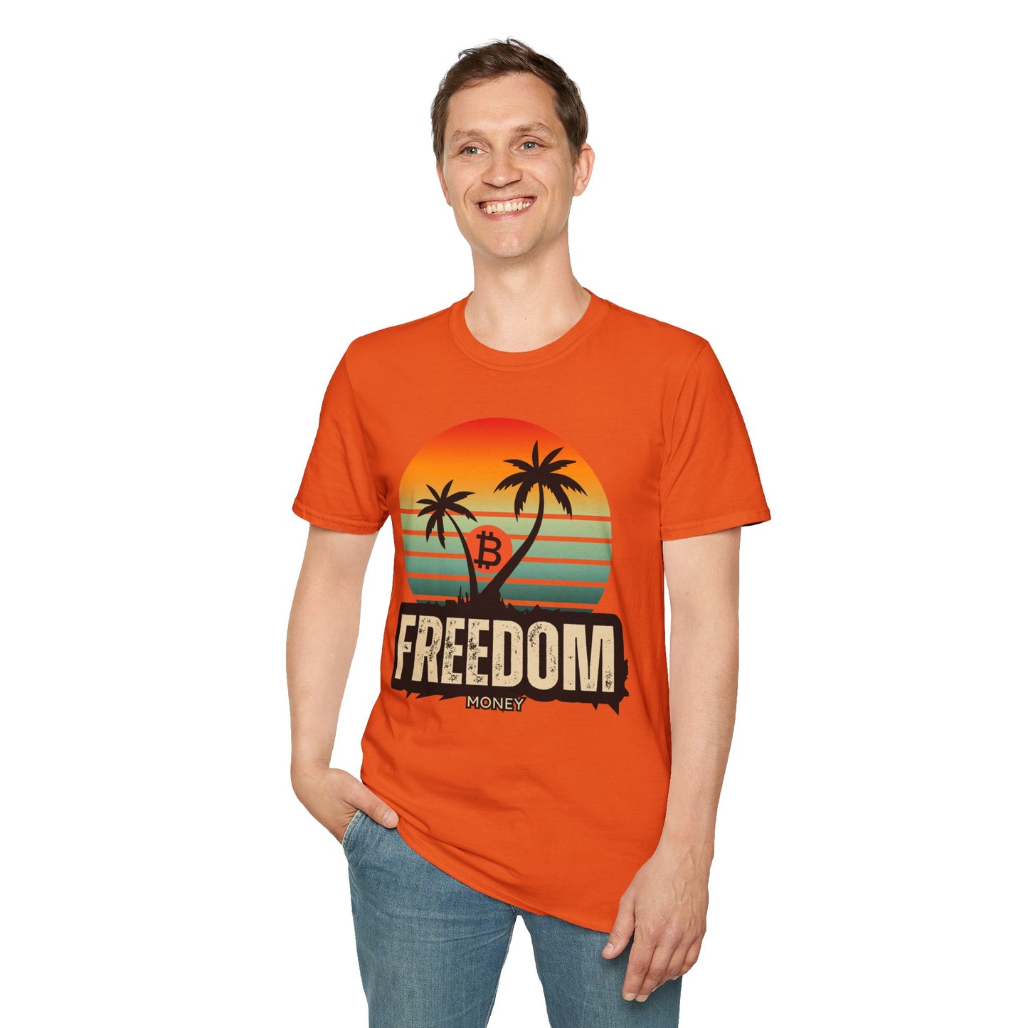 Camisa Bitcoin Freedom Money Unisex