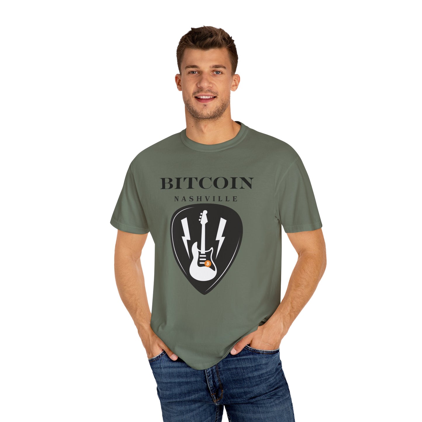 Bitcoin Nashville Guitar 2024Bitcoin Nashville Guitar 2024Comfort Colors introduces the “Comfort Colors 1717” garment-dyed t-shirt; a fully customizable tee made 100% with ring-spun cotton. The soft-washed, garment-dyed fabT-ShirtPrintifyBlock Style Co