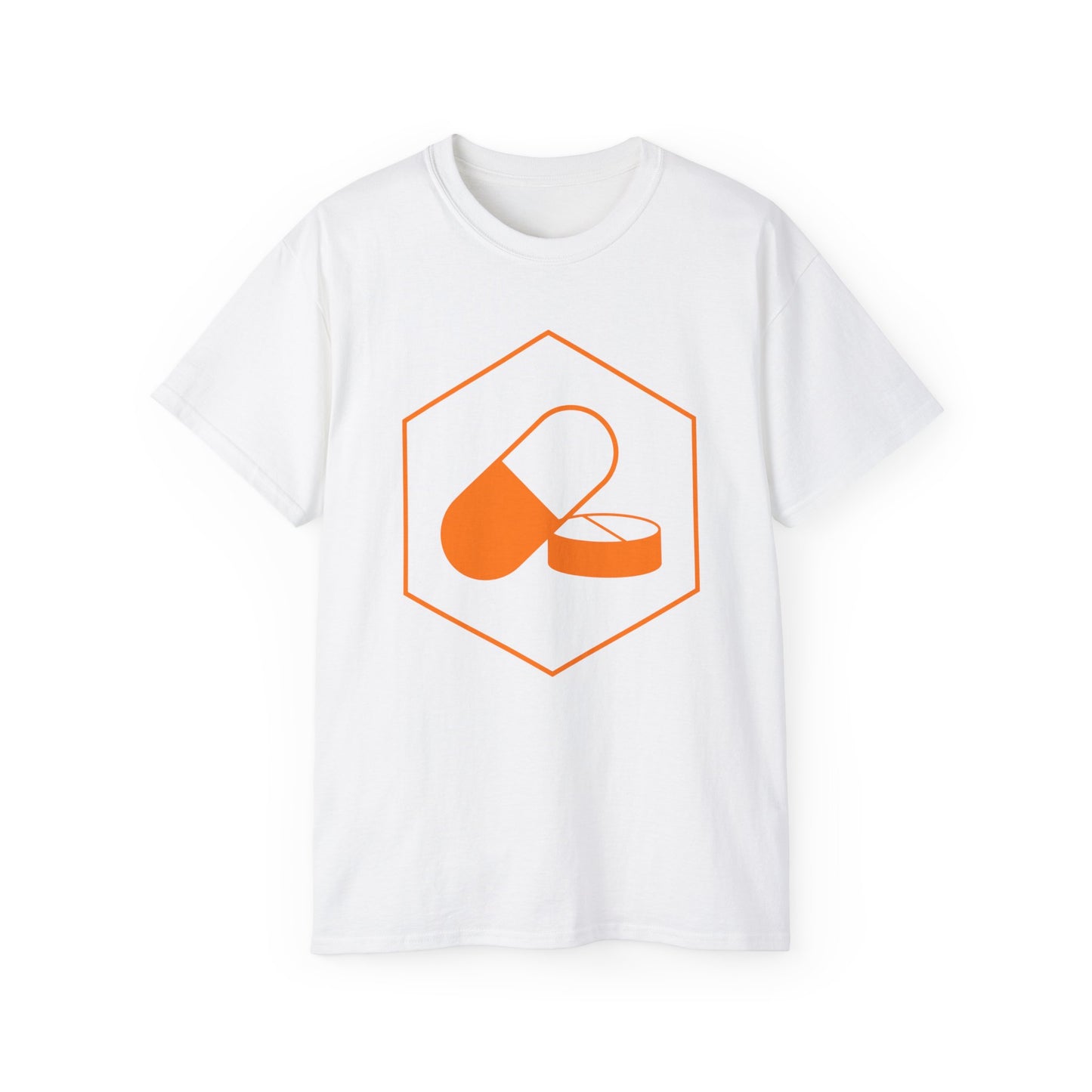 Orange PilledOrange Pilled 
Take a leap of faith with this ultra cotton unisex tee from Orange Pilled. With quality cotton construction, bold designs are guaranteed to shine. Perfectly tappedT-ShirtPrintifyBlock Style Co