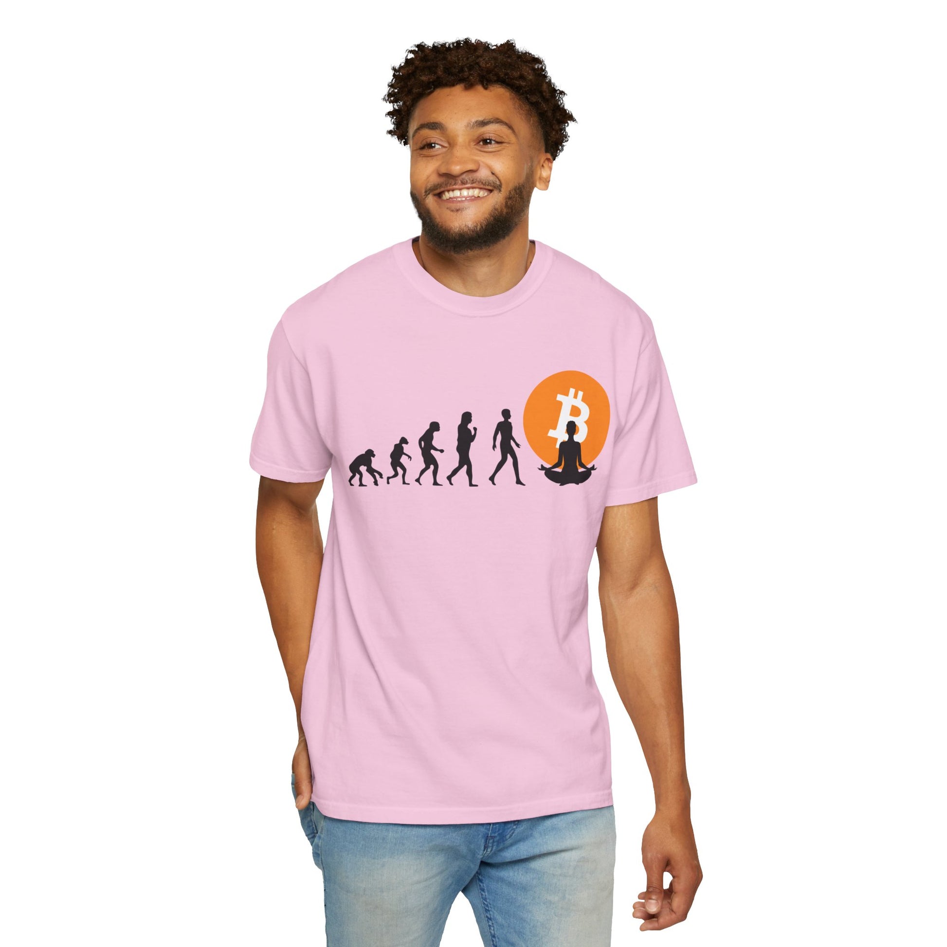 Bitcoin EvolutionBitcoin Evolution 
Unleash the true potential of the "Comfort Colors 1717" garment-dyed t-shirt by Comfort Colors. Crafted with 100% ring-spun US cotton, this tee delivers unmatched T-ShirtPrintifyBlock Style Co