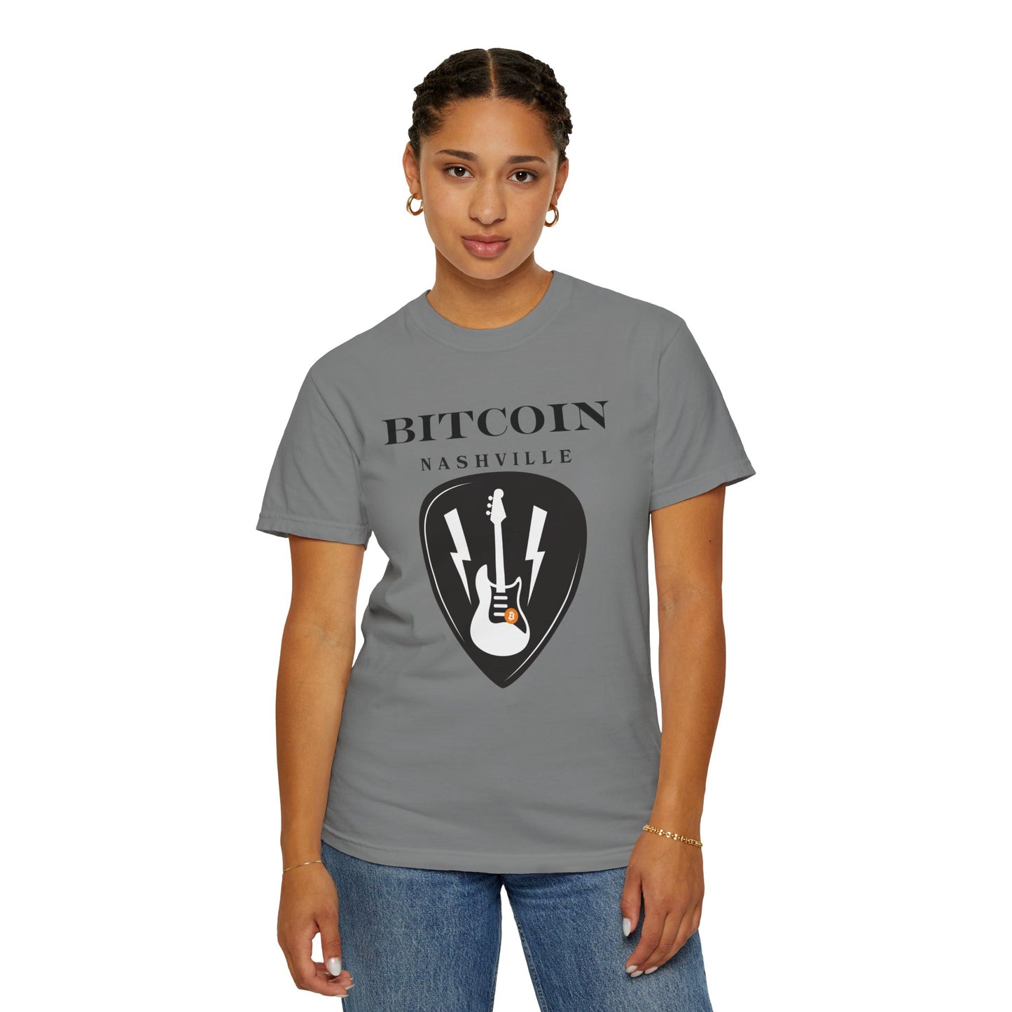 Bitcoin Nashville Guitar 2024Bitcoin Nashville Guitar 2024Comfort Colors introduces the “Comfort Colors 1717” garment-dyed t-shirt; a fully customizable tee made 100% with ring-spun cotton. The soft-washed, garment-dyed fabT-ShirtPrintifyBlock Style Co