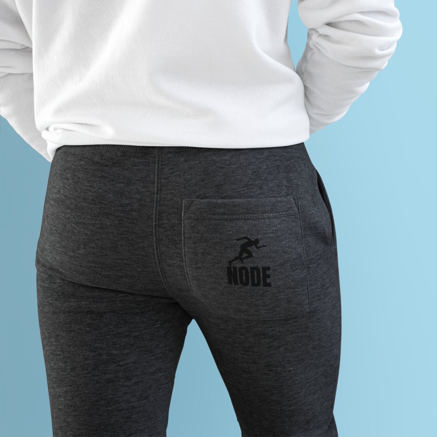 Bitcoin Node Runners SportswearBitcoin Node Runners SportswearStaying active is no problem when you’ve got a stylish pair of premium-quality, unisex joggers like these. The back pocket is customizable and has two spacious pockeTrousersPrintifyBlock Style Co