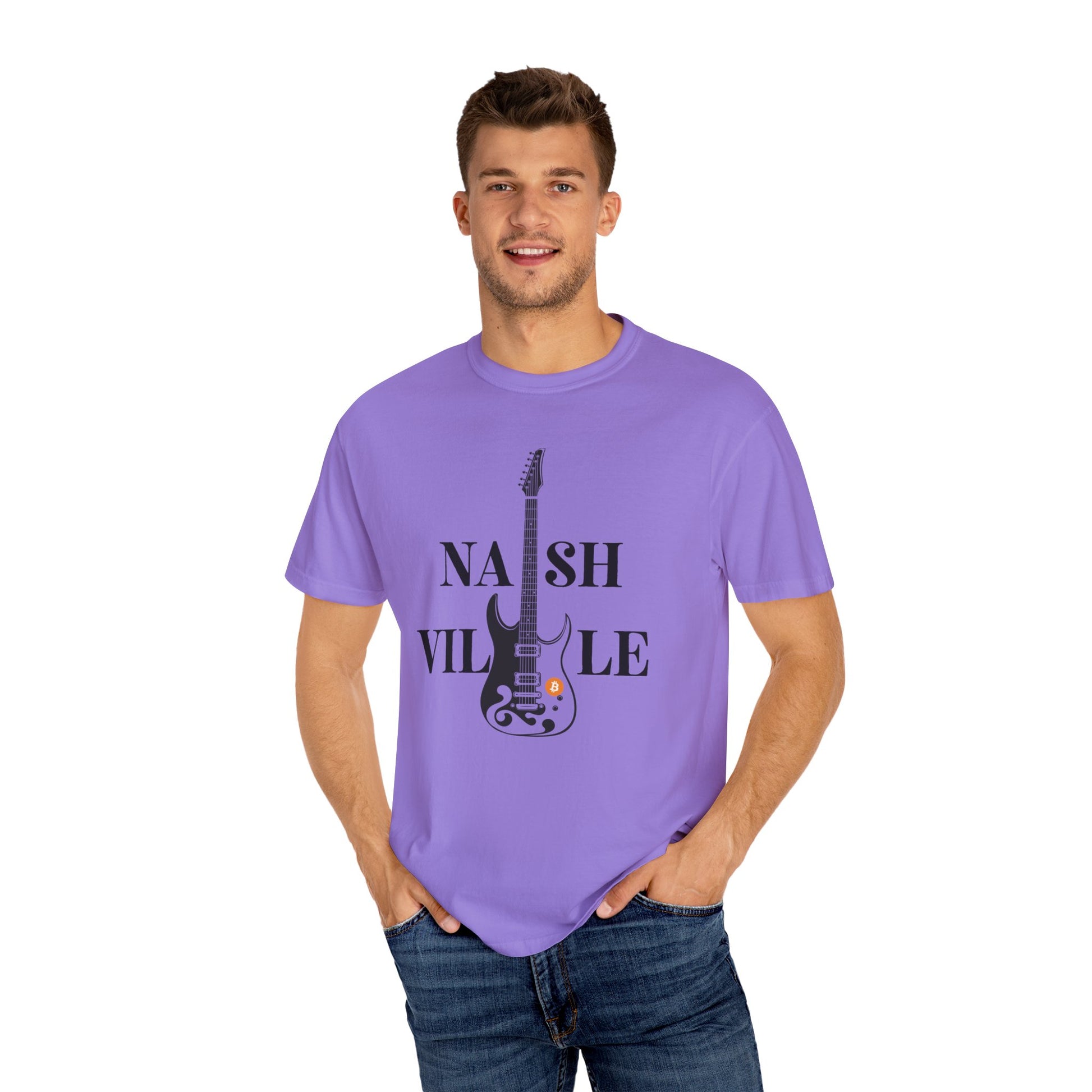 Bitcoin Nashville GuitarBitcoin Nashville GuitarComfort Colors introduces the “Comfort Colors 1717” garment-dyed t-shirt; a fully customizable tee made 100% with ring-spun cotton. The soft-washed, garment-dyed fabT-ShirtPrintifyBlock Style Co