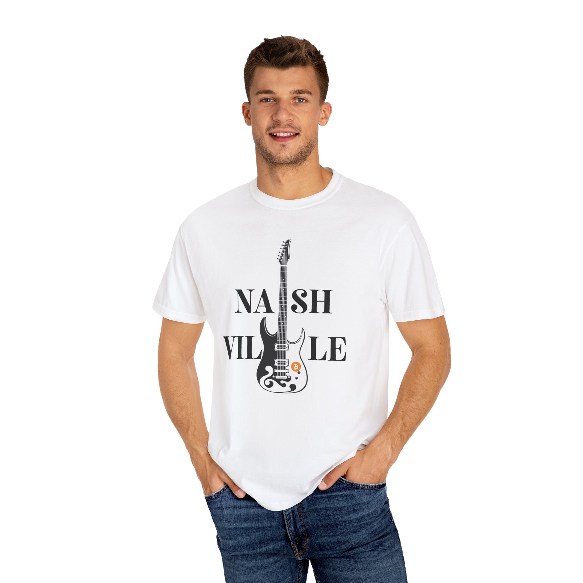 Bitcoin Nashville GuitarBitcoin Nashville GuitarComfort Colors introduces the “Comfort Colors 1717” garment-dyed t-shirt; a fully customizable tee made 100% with ring-spun cotton. The soft-washed, garment-dyed fabT-ShirtPrintifyBlock Style Co