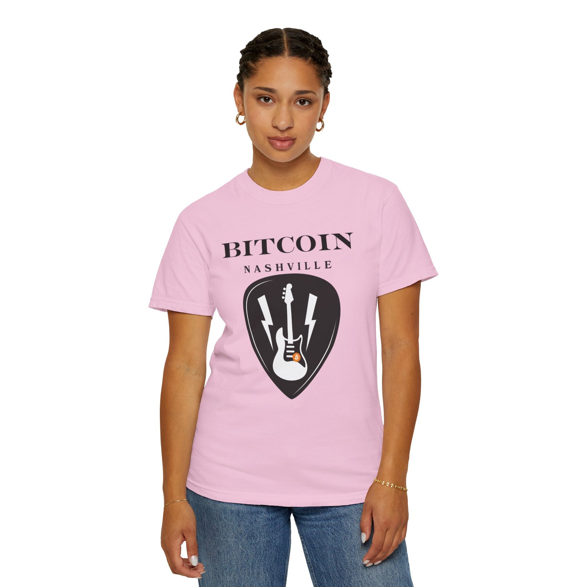 Bitcoin Nashville Guitar 2024Bitcoin Nashville Guitar 2024Comfort Colors introduces the “Comfort Colors 1717” garment-dyed t-shirt; a fully customizable tee made 100% with ring-spun cotton. The soft-washed, garment-dyed fabT-ShirtPrintifyBlock Style Co