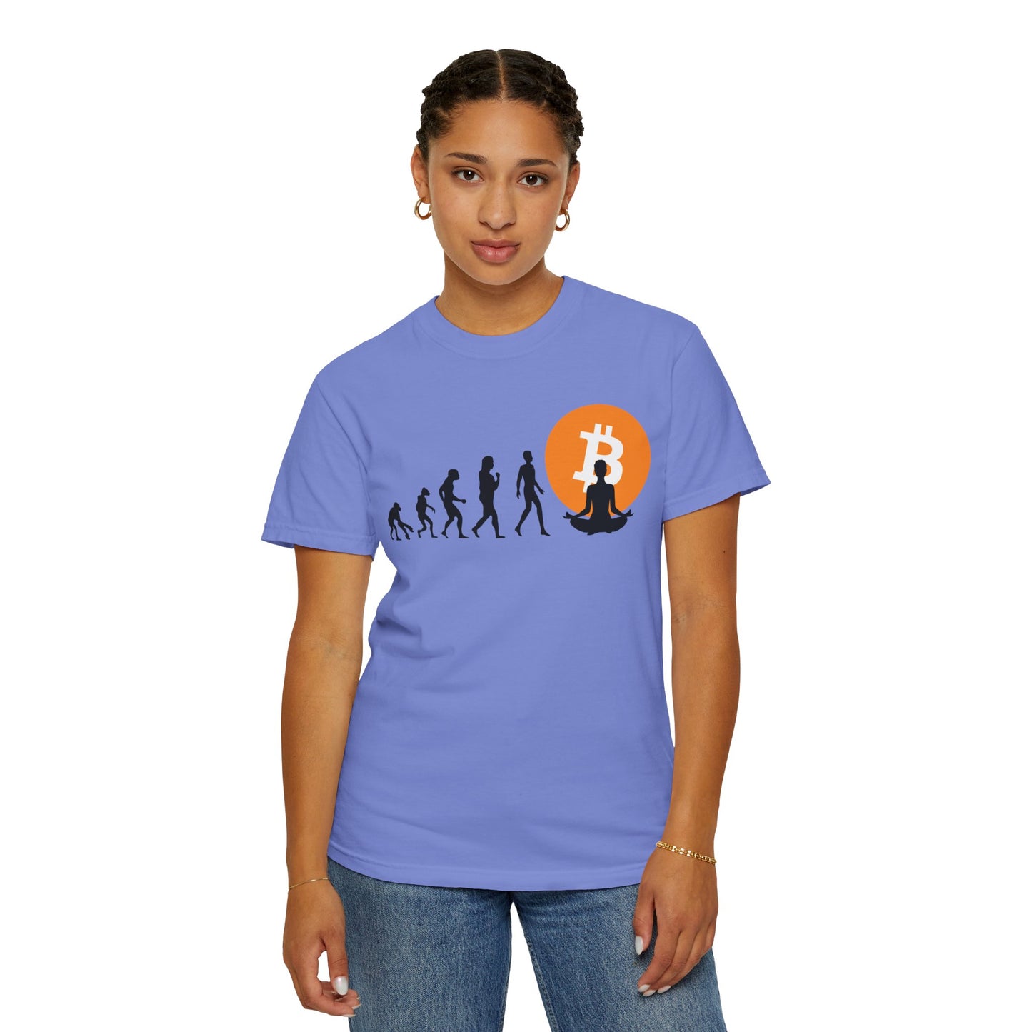 Bitcoin EvolutionBitcoin Evolution 
Unleash the true potential of the "Comfort Colors 1717" garment-dyed t-shirt by Comfort Colors. Crafted with 100% ring-spun US cotton, this tee delivers unmatched T-ShirtPrintifyBlock Style Co