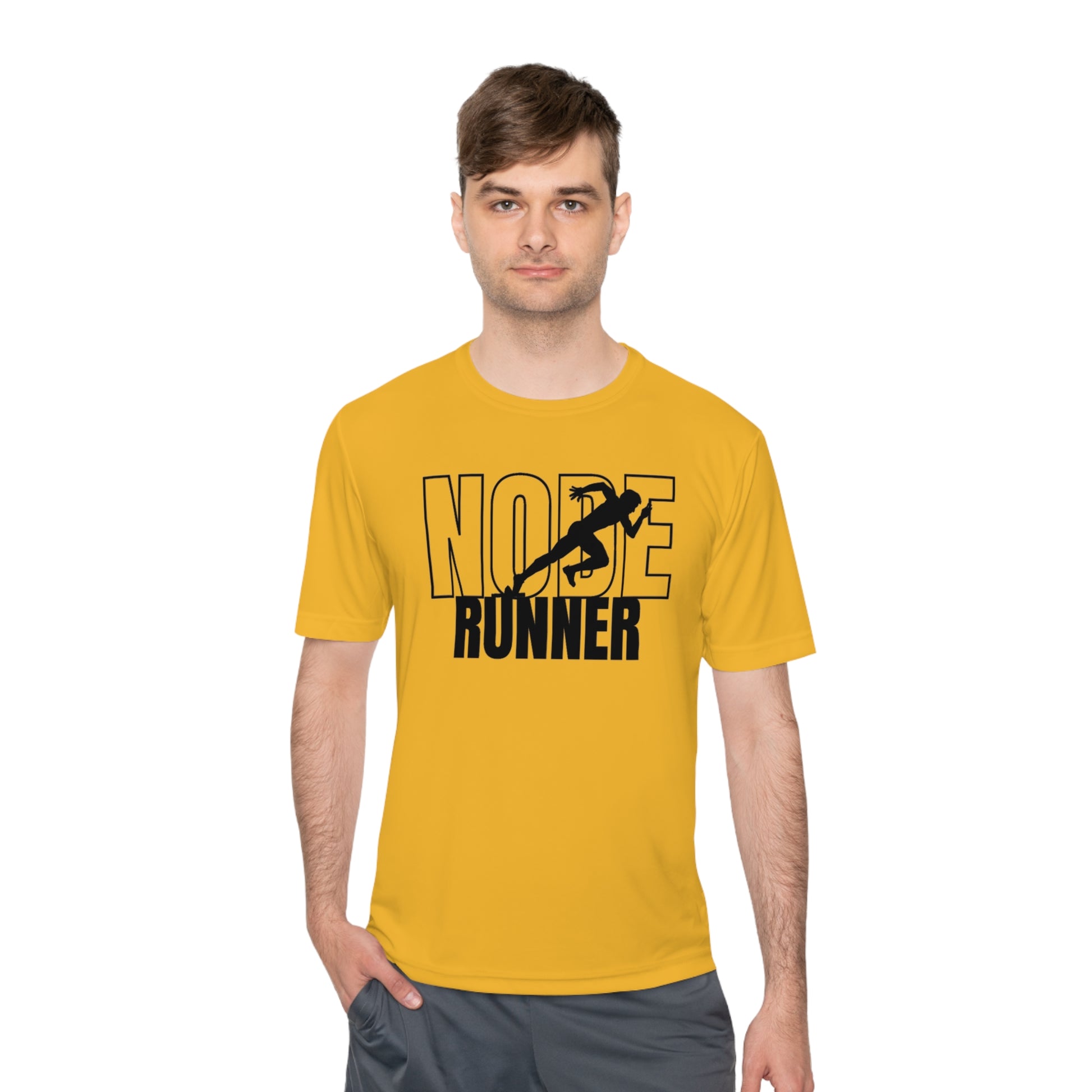 Bitcoin Node Runner Moisture Wicking TeeBitcoin Node Runner Moisture Wicking Tee 
The Sport-Tek® PosiCharge® Competitor™ Tee is perfect for adrenaline junkies. This moisture-wicking, ultra-breathable shirt features set-in sleeves, a 100% PolyestT-ShirtPrintifyBlock Style Co