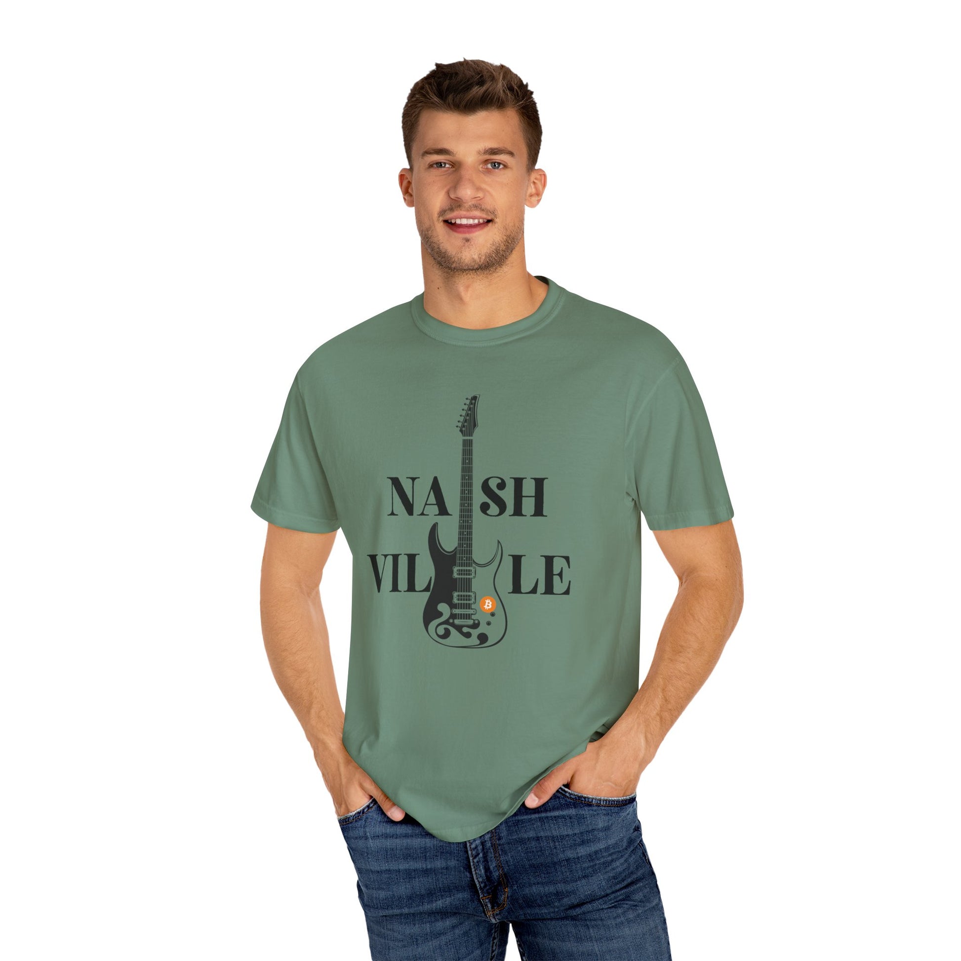 Bitcoin Nashville GuitarBitcoin Nashville GuitarComfort Colors introduces the “Comfort Colors 1717” garment-dyed t-shirt; a fully customizable tee made 100% with ring-spun cotton. The soft-washed, garment-dyed fabT-ShirtPrintifyBlock Style Co