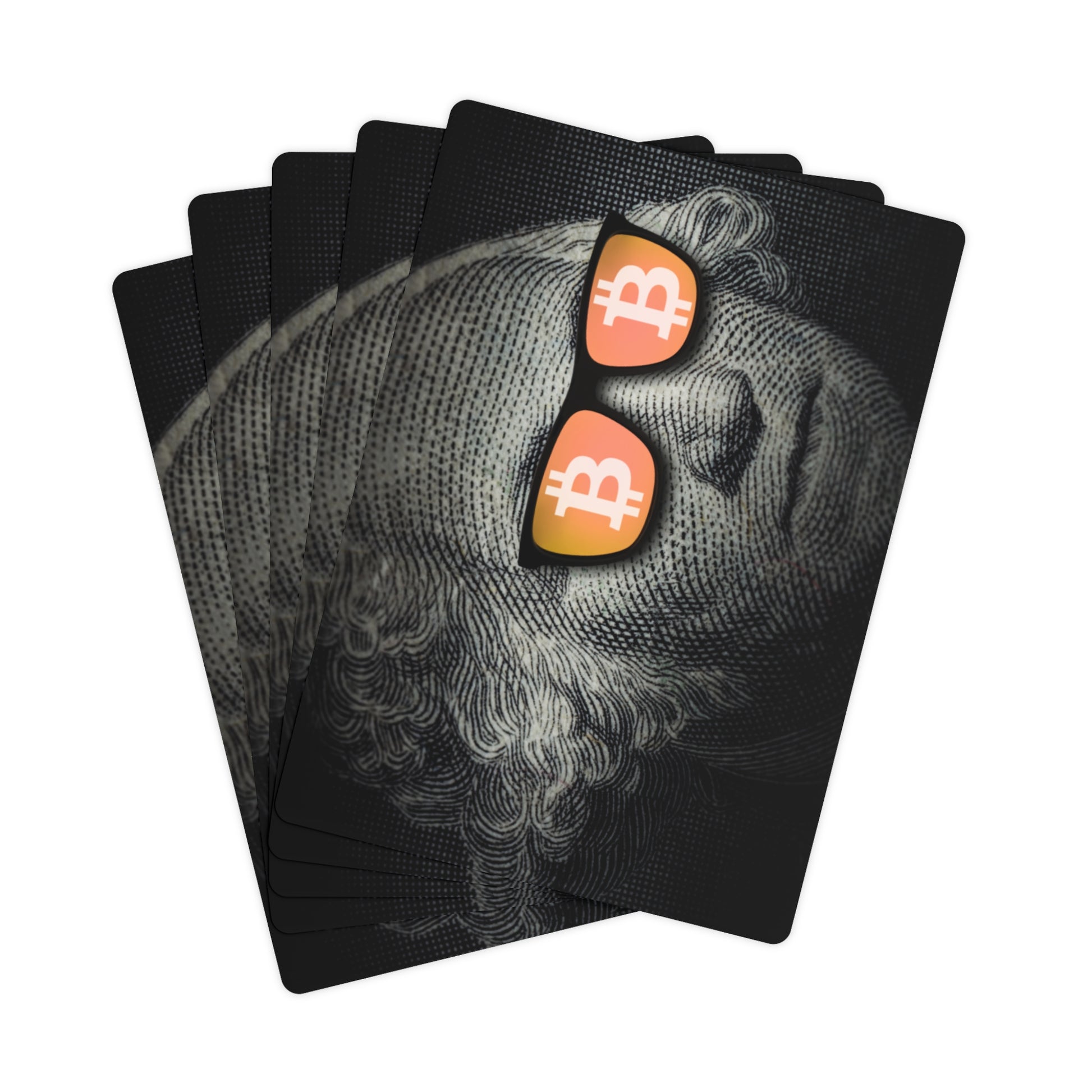 Bitcoin Poker CardsBitcoin Poker CardsAdd a custom flair to any poker night with personalized poker cards. Made with high-grade 300gsm paper that features a glossy UV-resistant coating, this deck resistsPaper productsPrintifyBlock Style Co