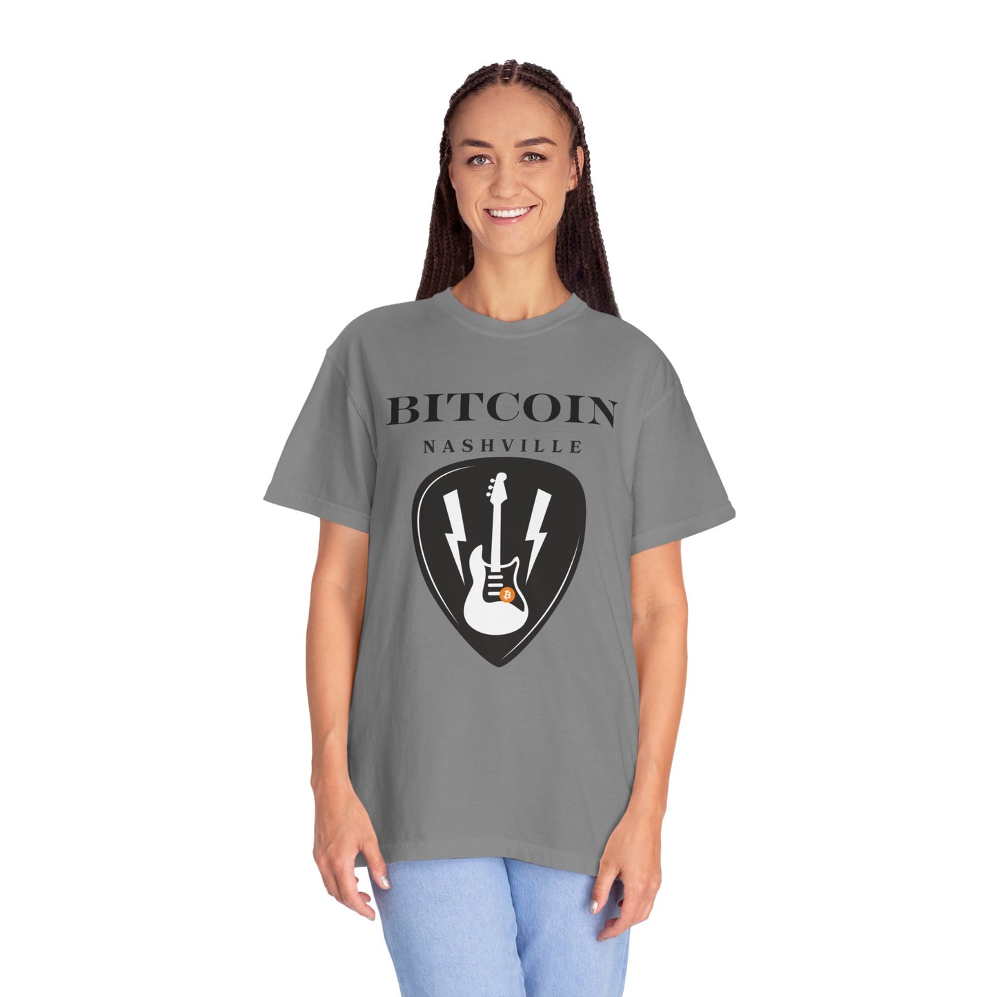 Bitcoin Nashville Guitar 2024Bitcoin Nashville Guitar 2024Comfort Colors introduces the “Comfort Colors 1717” garment-dyed t-shirt; a fully customizable tee made 100% with ring-spun cotton. The soft-washed, garment-dyed fabT-ShirtPrintifyBlock Style Co