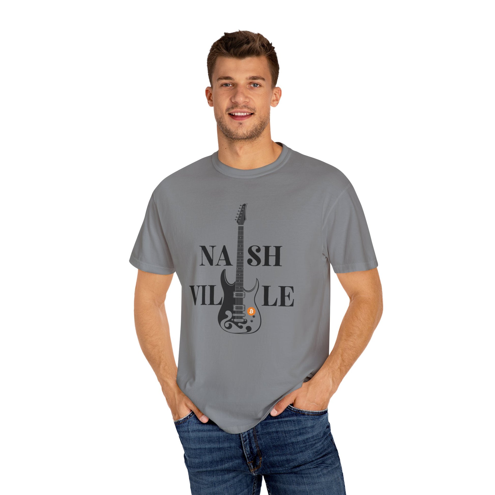 Bitcoin Nashville GuitarBitcoin Nashville GuitarComfort Colors introduces the “Comfort Colors 1717” garment-dyed t-shirt; a fully customizable tee made 100% with ring-spun cotton. The soft-washed, garment-dyed fabT-ShirtPrintifyBlock Style Co