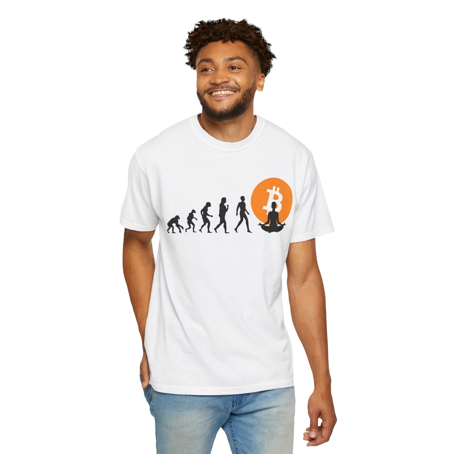 Bitcoin EvolutionBitcoin Evolution 
Unleash the true potential of the "Comfort Colors 1717" garment-dyed t-shirt by Comfort Colors. Crafted with 100% ring-spun US cotton, this tee delivers unmatched T-ShirtPrintifyBlock Style Co