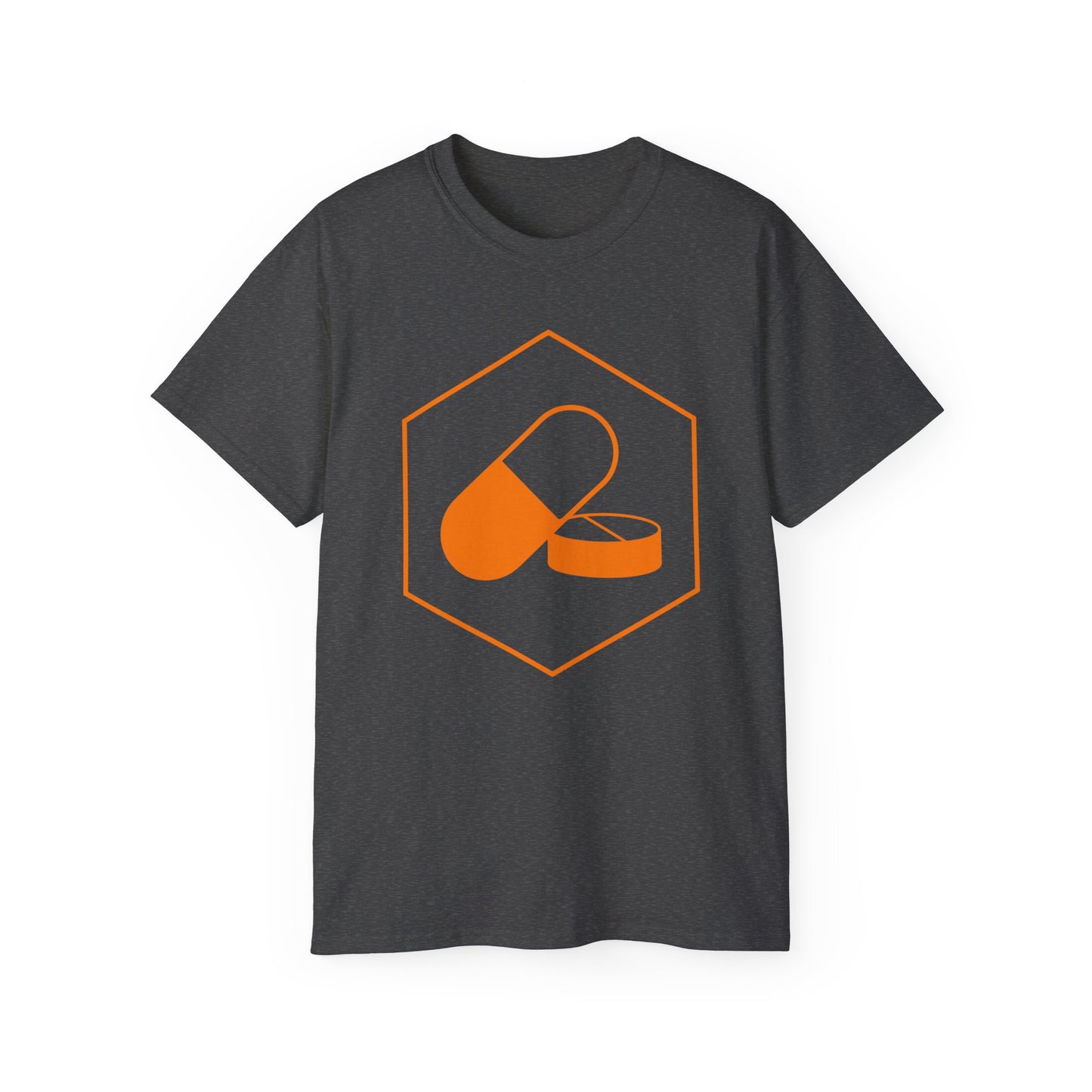 Orange PilledOrange Pilled 
Take a leap of faith with this ultra cotton unisex tee from Orange Pilled. With quality cotton construction, bold designs are guaranteed to shine. Perfectly tappedT-ShirtPrintifyBlock Style Co