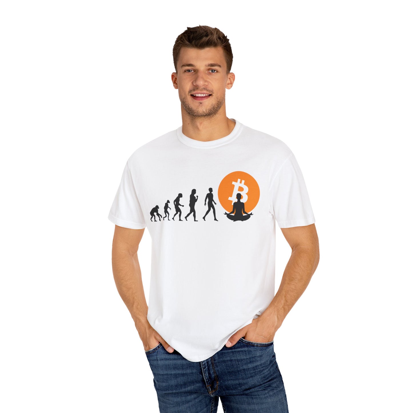 Bitcoin EvolutionBitcoin Evolution 
Unleash the true potential of the "Comfort Colors 1717" garment-dyed t-shirt by Comfort Colors. Crafted with 100% ring-spun US cotton, this tee delivers unmatched T-ShirtPrintifyBlock Style Co