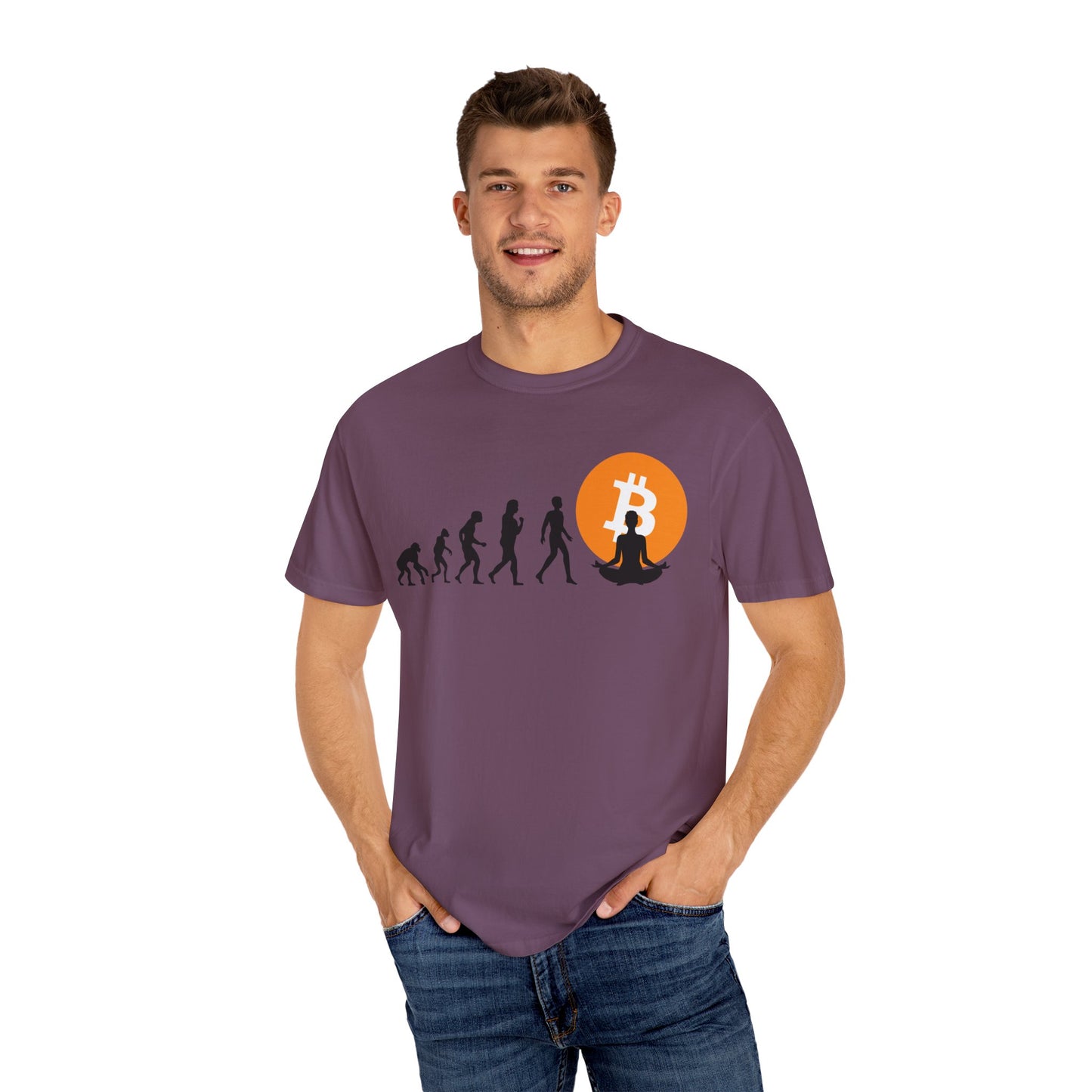 Bitcoin EvolutionBitcoin Evolution 
Unleash the true potential of the "Comfort Colors 1717" garment-dyed t-shirt by Comfort Colors. Crafted with 100% ring-spun US cotton, this tee delivers unmatched T-ShirtPrintifyBlock Style Co