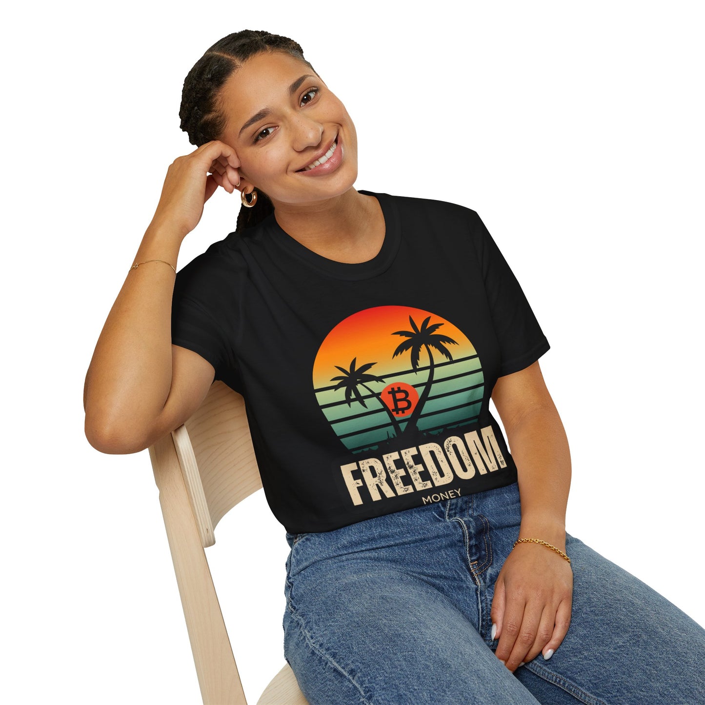 Freedom Money Bitcoin Shirt Unisex