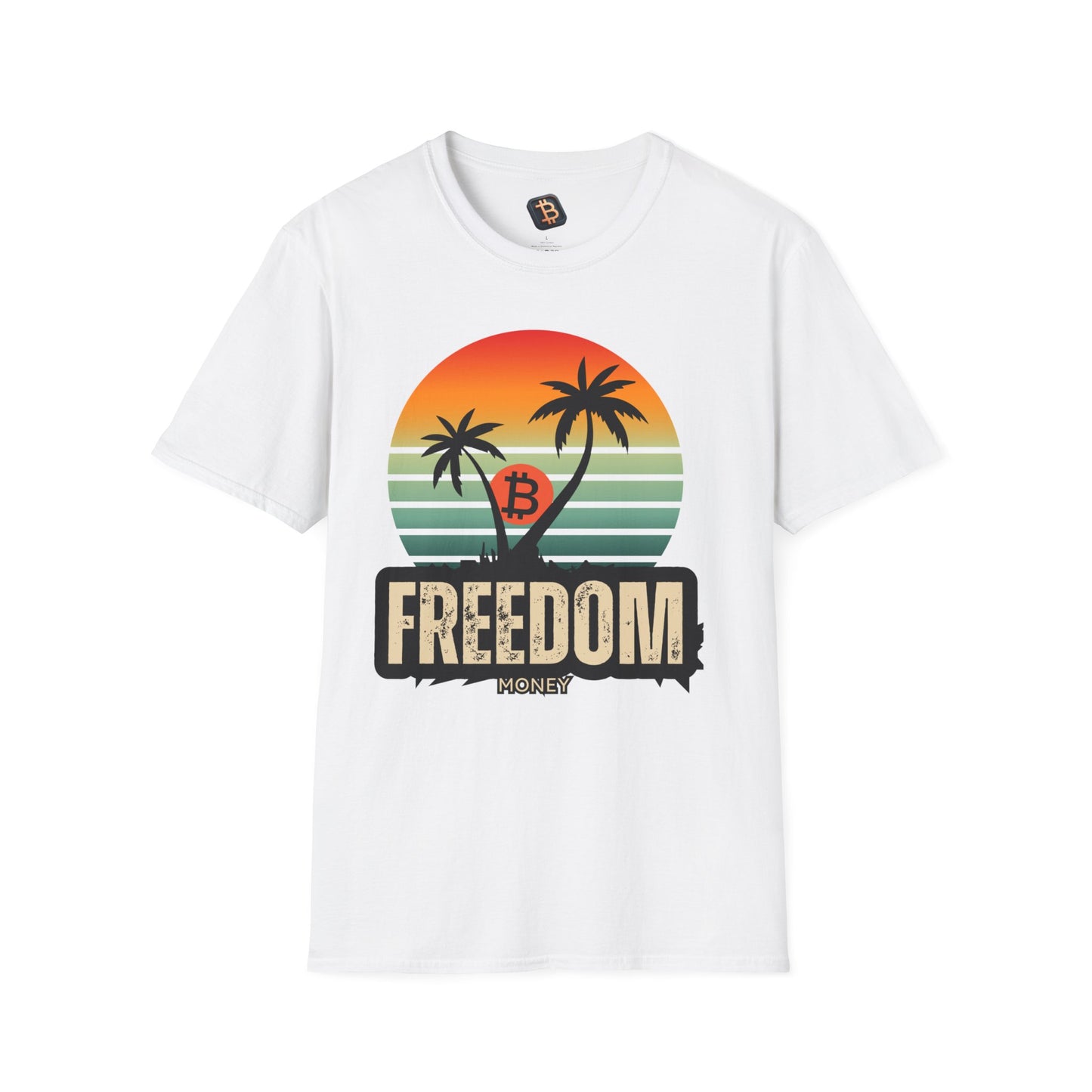 Camisa Bitcoin Freedom Money Unisex