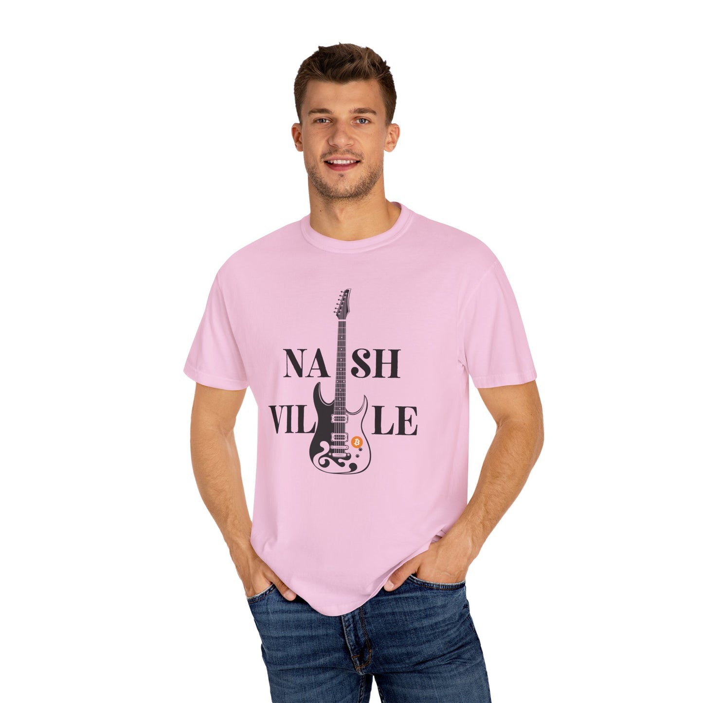 Bitcoin Nashville GuitarBitcoin Nashville GuitarComfort Colors introduces the “Comfort Colors 1717” garment-dyed t-shirt; a fully customizable tee made 100% with ring-spun cotton. The soft-washed, garment-dyed fabT-ShirtPrintifyBlock Style Co