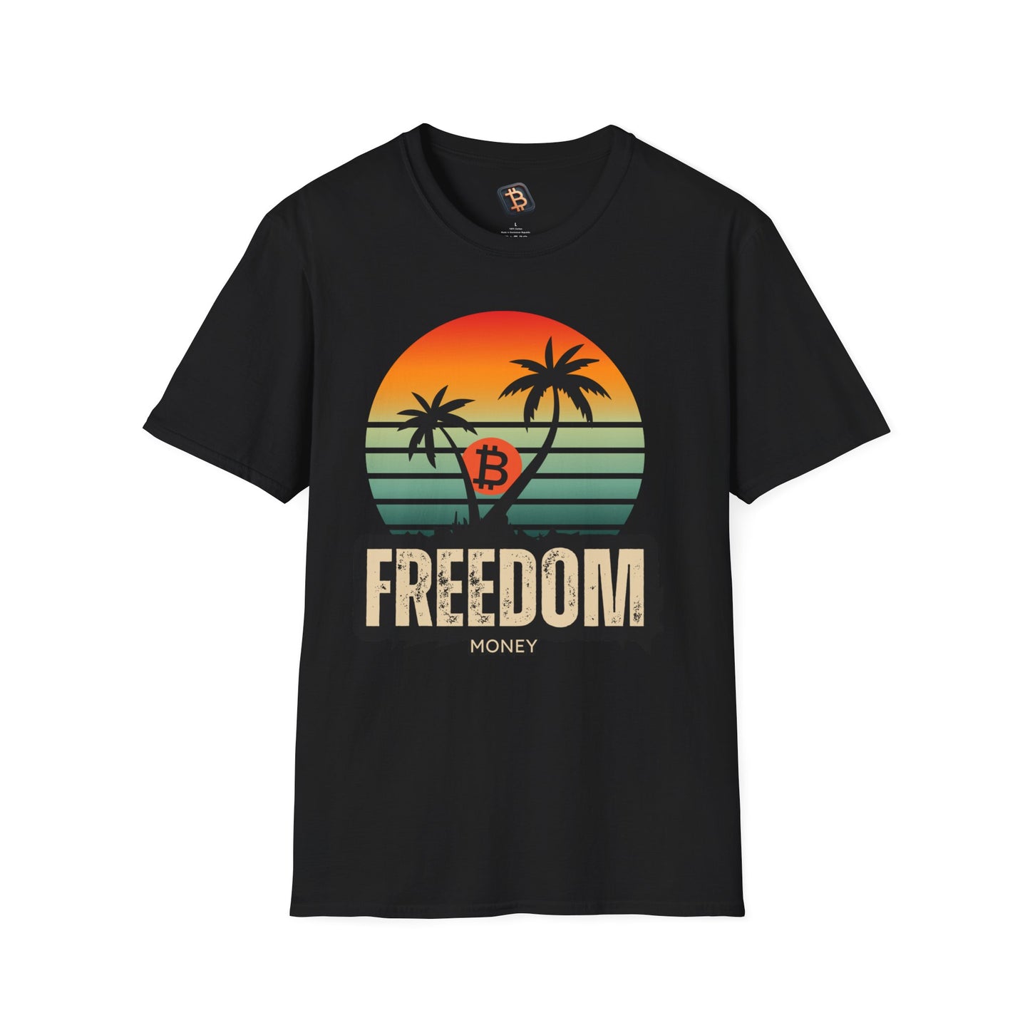 Camisa Bitcoin Freedom Money Unisex