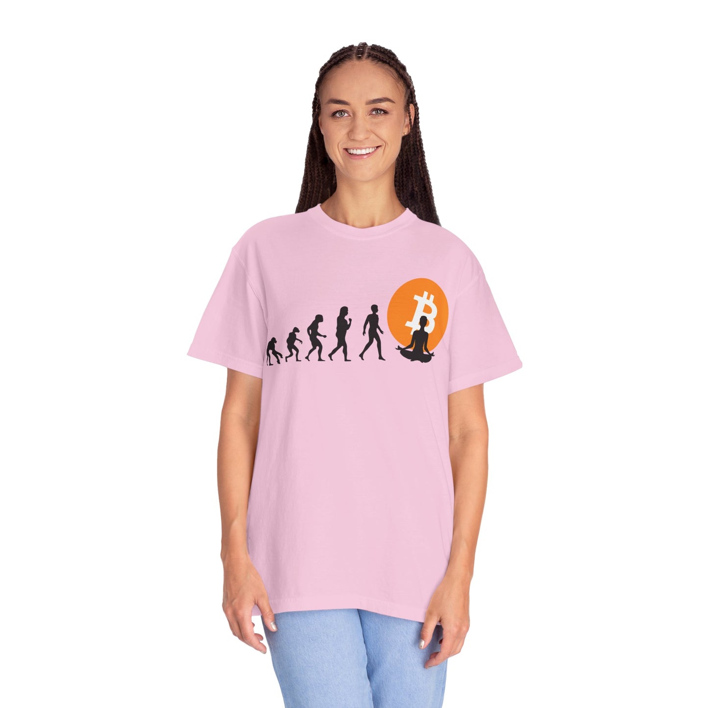 Bitcoin EvolutionBitcoin Evolution 
Unleash the true potential of the "Comfort Colors 1717" garment-dyed t-shirt by Comfort Colors. Crafted with 100% ring-spun US cotton, this tee delivers unmatched T-ShirtPrintifyBlock Style Co