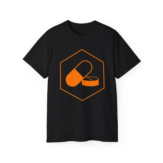 Orange PilledOrange Pilled 
Take a leap of faith with this ultra cotton unisex tee from Orange Pilled. With quality cotton construction, bold designs are guaranteed to shine. Perfectly tappedT-ShirtPrintifyBlock Style Co