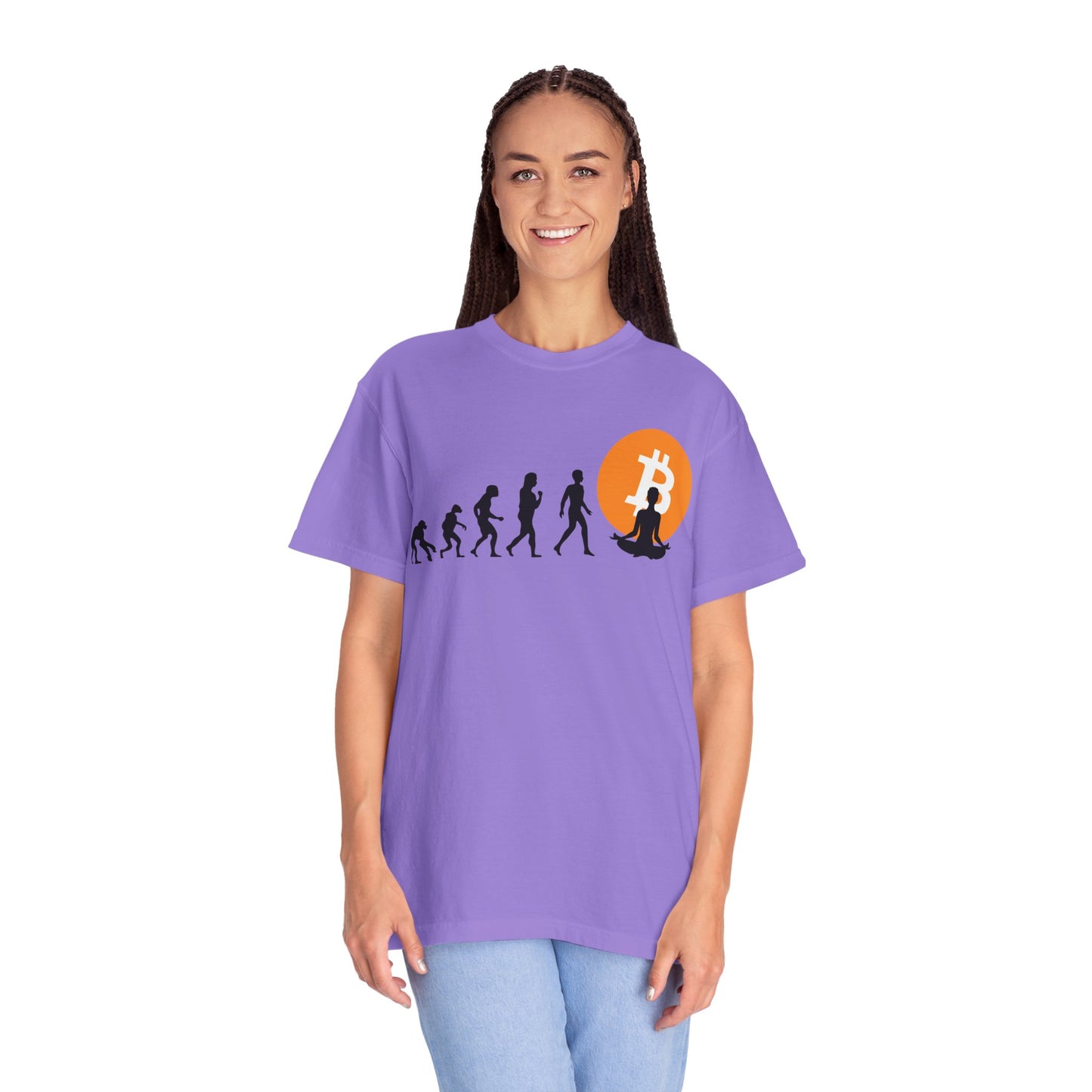 Bitcoin EvolutionBitcoin Evolution 
Unleash the true potential of the "Comfort Colors 1717" garment-dyed t-shirt by Comfort Colors. Crafted with 100% ring-spun US cotton, this tee delivers unmatched T-ShirtPrintifyBlock Style Co