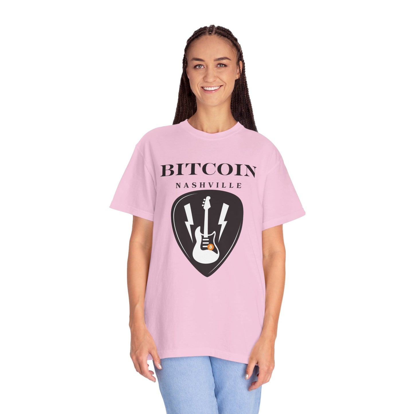 Bitcoin Nashville Guitar 2024Bitcoin Nashville Guitar 2024Comfort Colors introduces the “Comfort Colors 1717” garment-dyed t-shirt; a fully customizable tee made 100% with ring-spun cotton. The soft-washed, garment-dyed fabT-ShirtPrintifyBlock Style Co