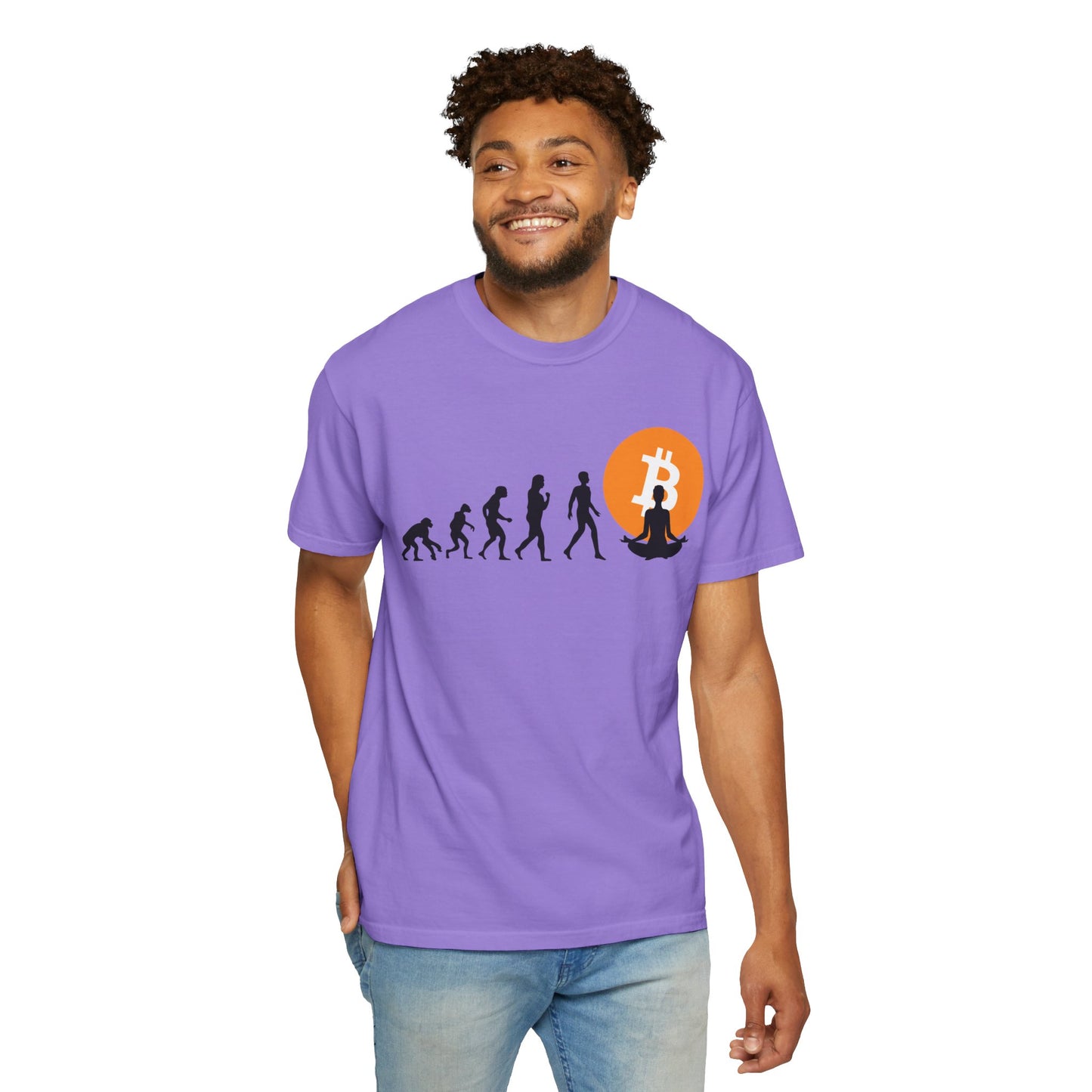 Bitcoin EvolutionBitcoin Evolution 
Unleash the true potential of the "Comfort Colors 1717" garment-dyed t-shirt by Comfort Colors. Crafted with 100% ring-spun US cotton, this tee delivers unmatched T-ShirtPrintifyBlock Style Co