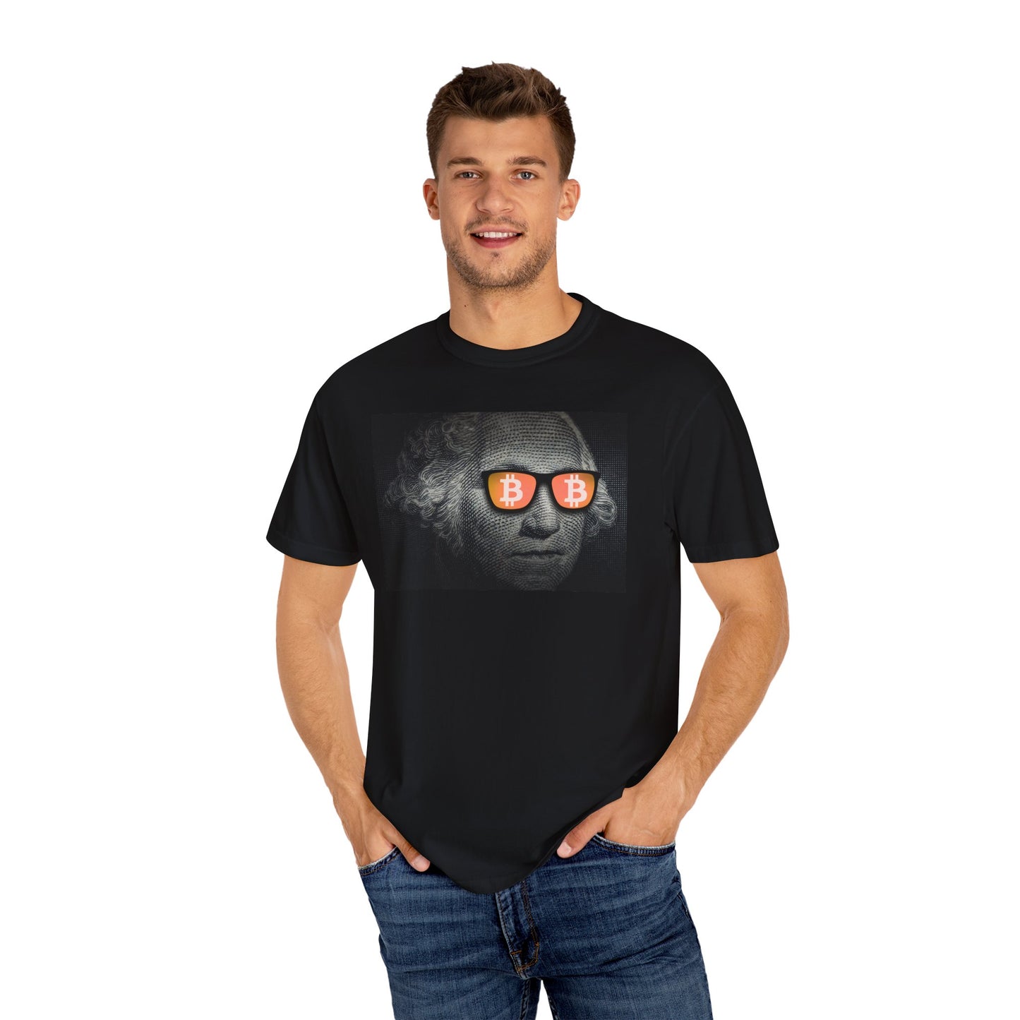 1776 Bitcoin edition1776 Bitcoin editionTake on the challenge and embrace the power of the "Comfort Colors 1717" garment-dyed t-shirt. This fully customizable tee is made 100% with ring-spun cotton, providT-ShirtPrintifyBlock Style Co