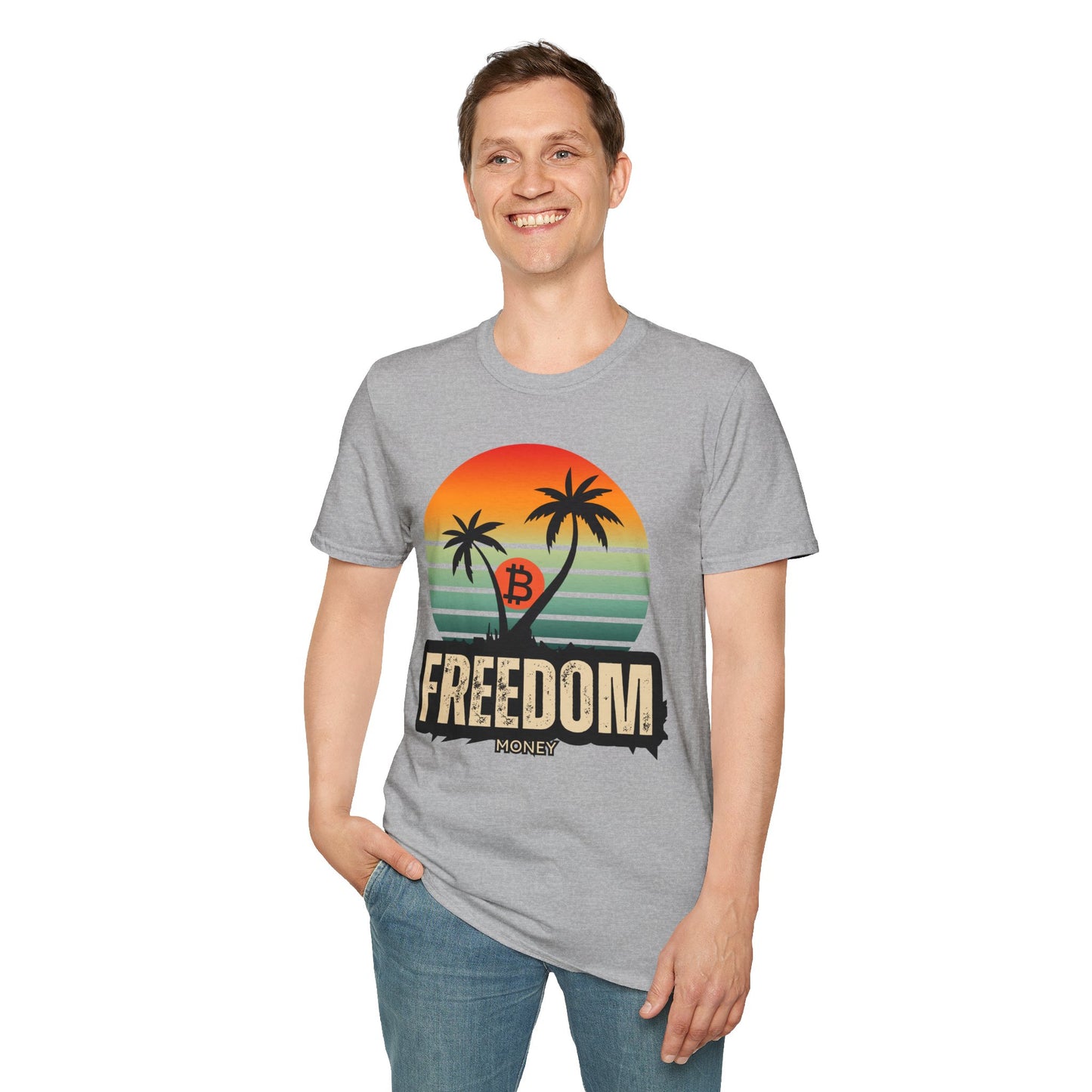 Camisa Bitcoin Freedom Money Unisex