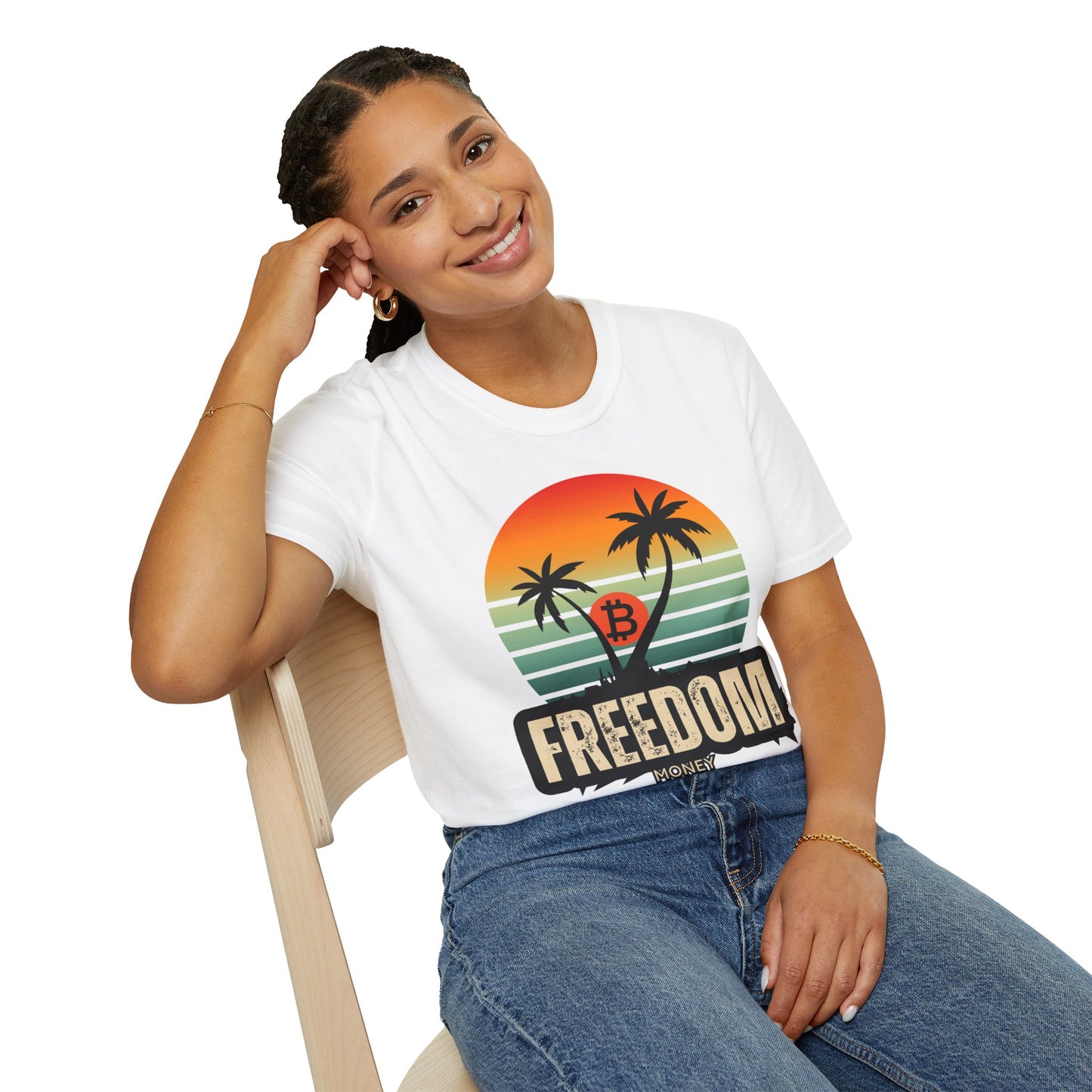 Freedom Money Bitcoin Shirt Unisex